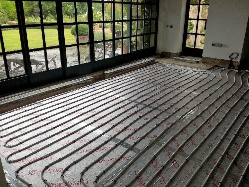 underfloor heating Installation